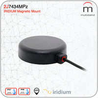 2J7434MPz GNSS and Iridium Magnetic Mount Antenna - www.multiband-antennas.com